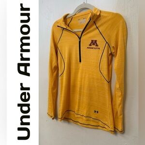 Under Armour Gold Quarter-Zip Minnesota Long Sleeve